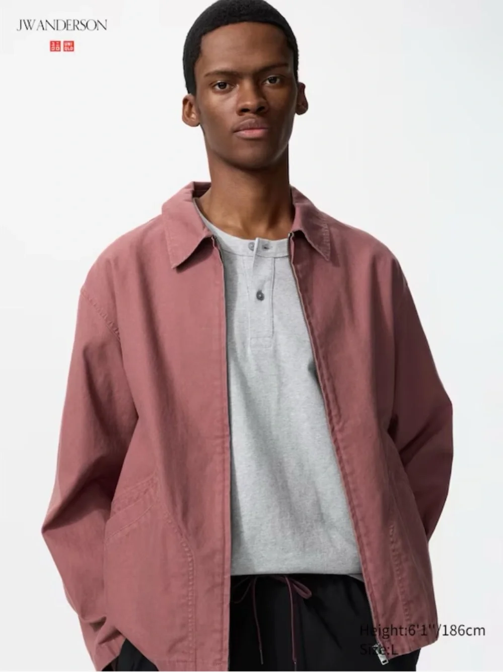 UNIQLO JW Anderson Men's Zip-Up Blouson